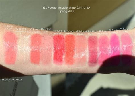 ysl rouge volupte oil in stick 59 fuchsia jumpsuite|ysl rouge oil in stick.